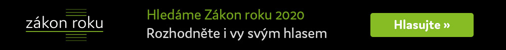 Zákon roku 2020 - Banner